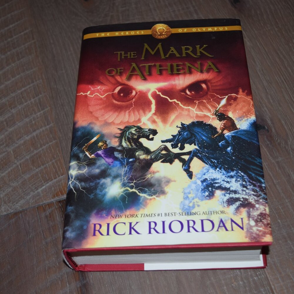The Heroes of Olympus: The Mark of Athena Rick Riordan Hardcover 1st Edition K97